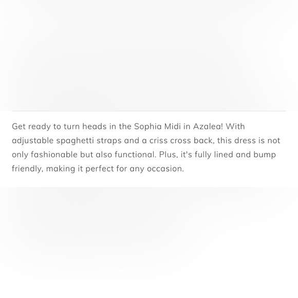 RESA Sophia Midi Dress in Azalea – Size Small
💖 Never Worn | No Tags - Picture 12 of 12